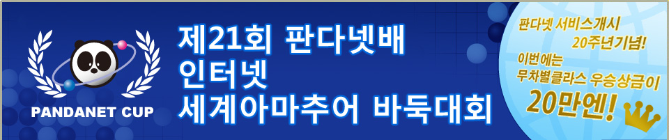 제21회 판다넷배 인터넷 세계아마추어 바둑대회