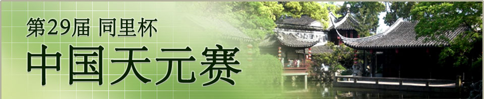 第29届 同里杯 中国天元赛