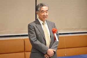 全日本学生囲碁連盟 宇野茂彦 副会長より挨拶