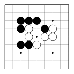 わざと取られて相手をアタリの形に導く