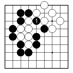 わざと取られて相手をアタリの形に導く