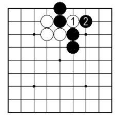 コツ：切ってきた石が取れるナナメは危なくない