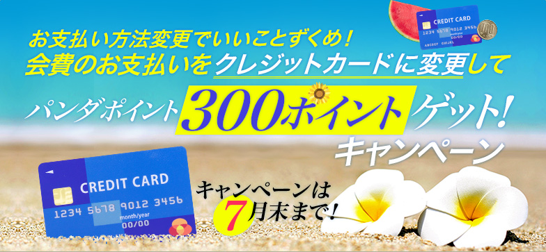 パンダネット2020年夏の入会キャンペーン！月額料金3か月最大半額！