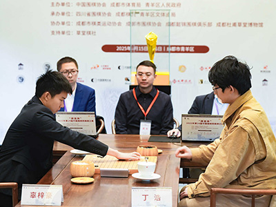 図2：決勝戦の対局風景。