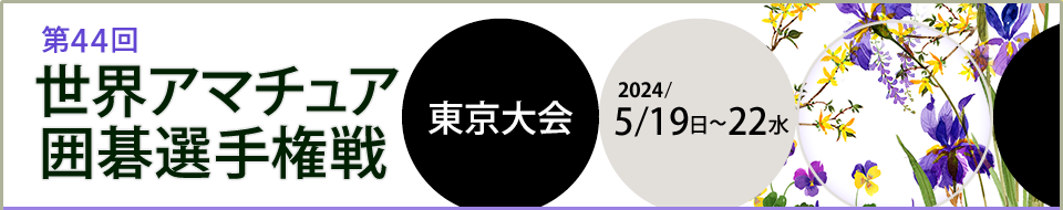 第44回世界アマチュア囲碁選手権戦 東京大会 東京